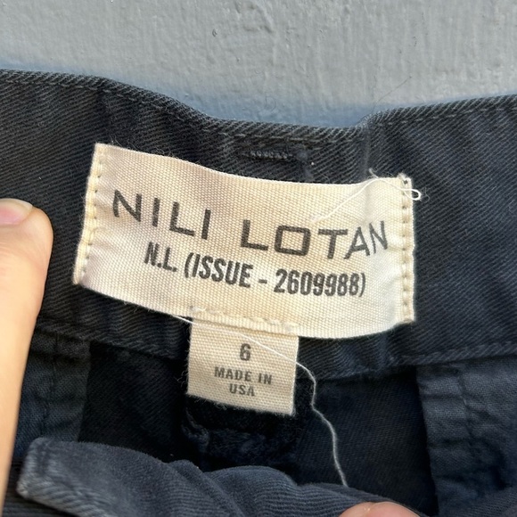 Nili Lotan Martil Crop Pants, size 6 - Picture 9 of 11